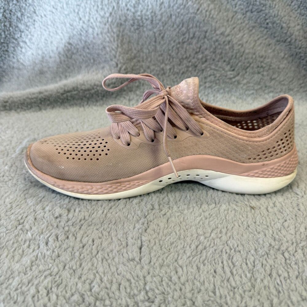 CROCS LiteRide 360 Pacer Shoes Womens 10 Pink  9206705 Sneakers Mesh